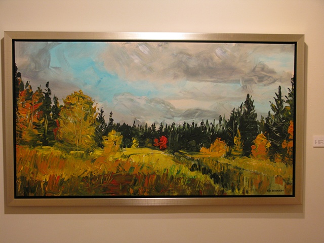 2009 exhibition at Art Placement Gallery in Saskatoon