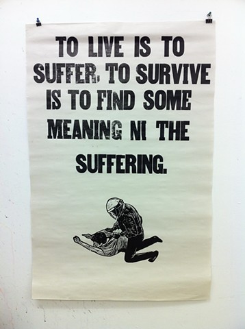 to live is to suffer to survive is to find some meaning in the suffering.