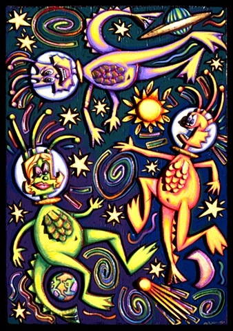 Cosmic Seamonkeys