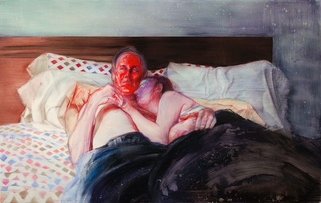 bed (red face)