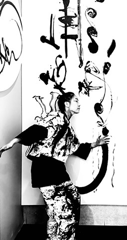 All Beings' Calligraphy 众生書 - Live Interactive Experimental Performances