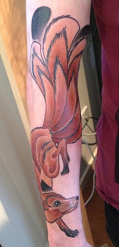 Nine Tailed Fox by Kitty Dearest