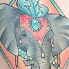Circus Elephant by Kitty Dearest