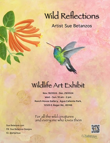 Wild Reflections at Ranch House Gallery Solo Exhibit