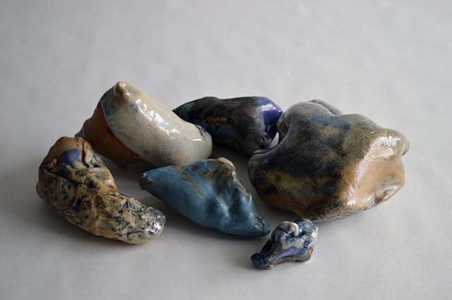 Mirana Zuger, Forms for Floating, Ceramic, Abstract