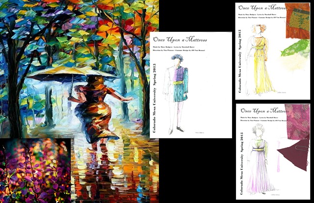 Color Palette and Ensemble Renderings