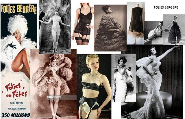 Folies Bergere Inspirational Research