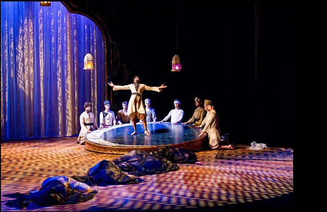 Mary Zimmerman's
THE ARABIAN NIGHTS

PURDUE UNIVERSITY 2010

Directed by Gordon McCall
Scenic Design By Amanda Bearrs
Lighting Design by Krystle Smith 
Original Music by Ian Milliken