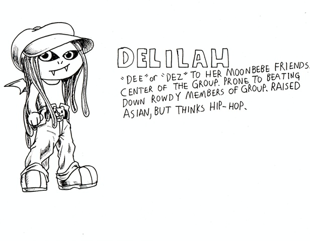 Page 23: Character Profile: Delilah