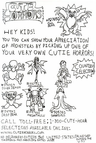 Page 12 - Mock Ad for Cutie Horrors