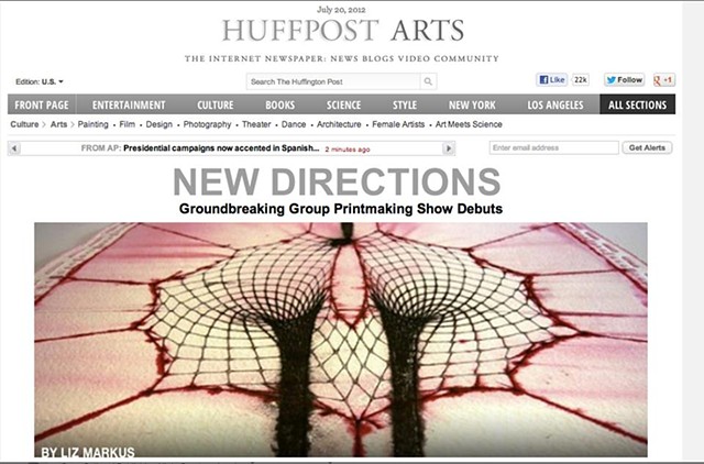 Huffington Post Banner Image and Headline