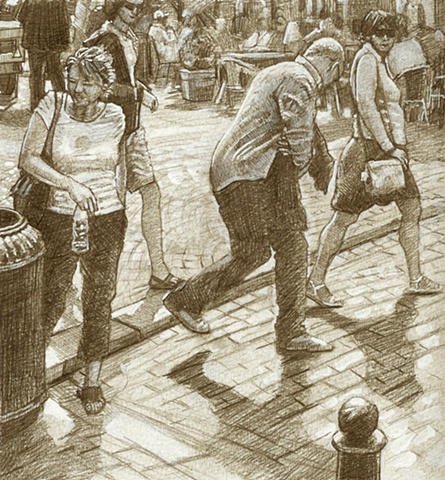 Brussels Street by John Martinek