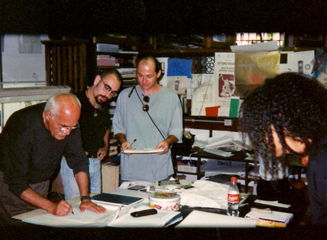 At the Scuola Internazionale di Grafica in Venice - 1996