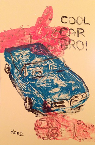 Chris Kerr, Neo Country, Chicago, art, monoprint, monotype
