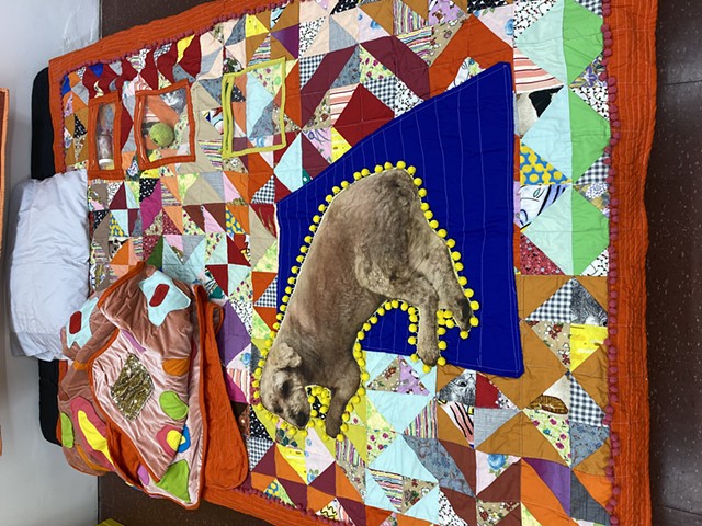 Lenny Quilt and Reliquary 