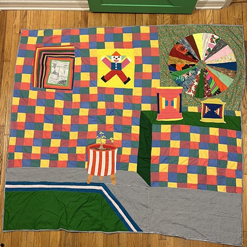 Clown Room Quilt