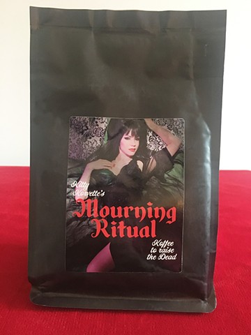 Now Available Online:  KK's MOURNING RITUAL "Koffee To Raise The Dead"