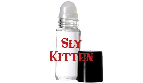SLY KITTEN Purr-fume oil by KITTY KORVETTE
