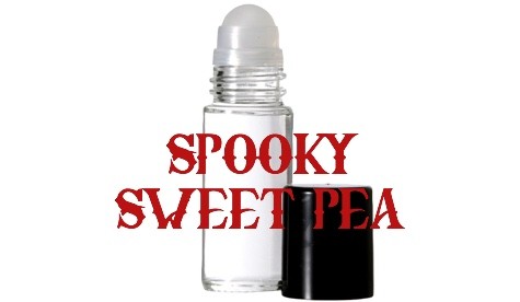 SPOOKY SWEET PEA Purr-fume oil by KITTY KORVETTE