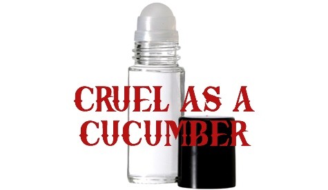 CRUEL AS A CUCUMBER Purr-fume oil by KITTY KORVETTE