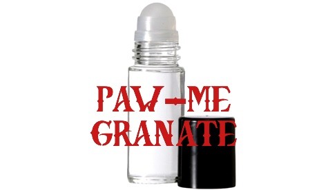 PAW-ME GRANATE Purr-fume oil by KITTY KORVETTE