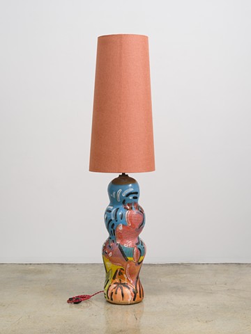 Cactus floor lamp, 2024 (backside)
