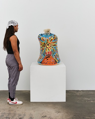 Ultraman and Ultraboys Sunscape Jar, 2024 (scale shot)