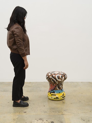 Cactus stool, 2023 (scale shot)