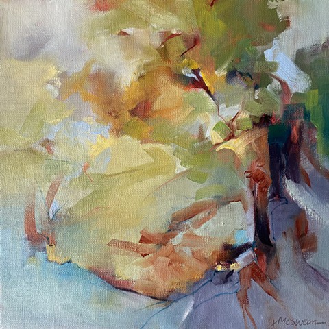 Abstract landscape by Judy McSween