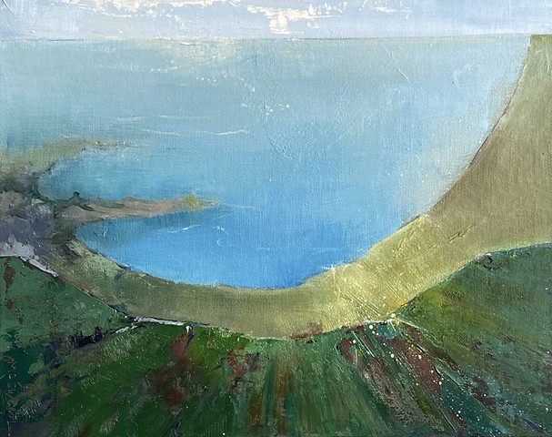 Landscape painting from the Ring of Kerry in Ireland by Judy McSween