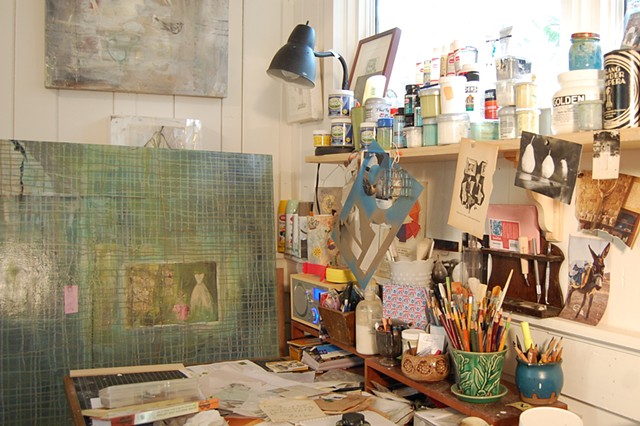Inside the Artist's Studio by Katherine Bell McClure