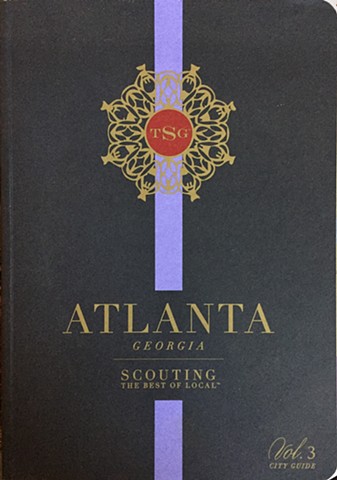 Made the Atlanta map for Scout Guide Atlanta 2015