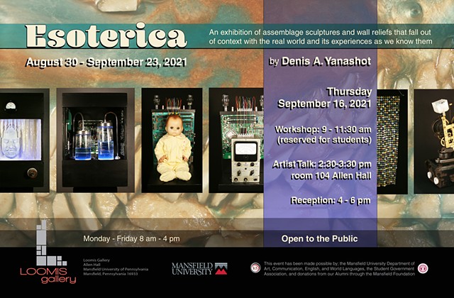 Esoterica Solo Exhibition at Mansfield University