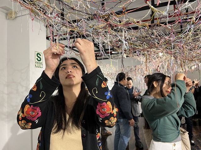 A Thread X (Meets) A Thread, Galería de Arte Ryoichi Jinnai, Lima, Peru