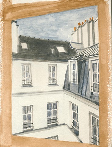 Paris apartment in color 