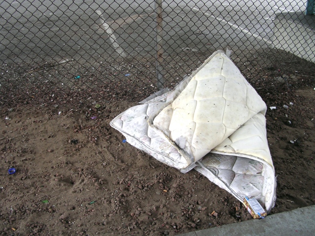3407 (mattresspad, fence)