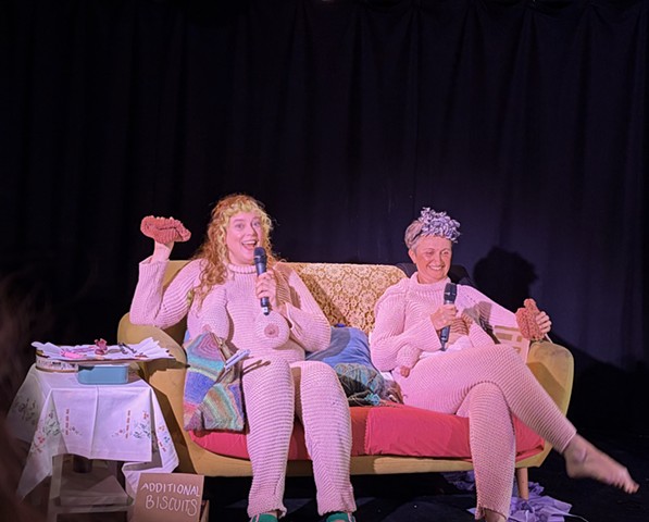 Aunty Show and Nana Subversive Share their Biscuits