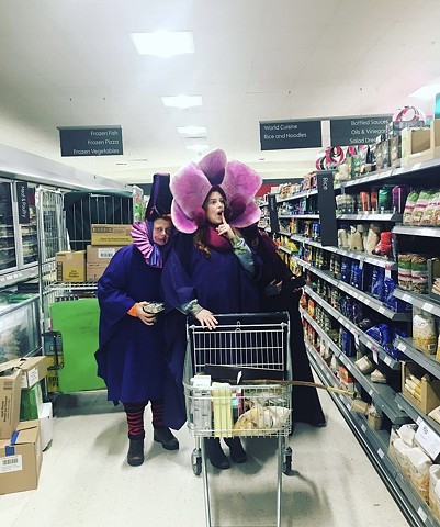 Clown Choir- supermarket, Malvern