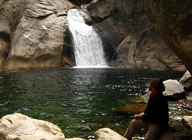 Waterfalls in Sequoia National Park