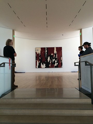 Lead Installer for the Anderson collection of American Art, Stanford University, Palo Alto CA (photo c/o SFChronicle)