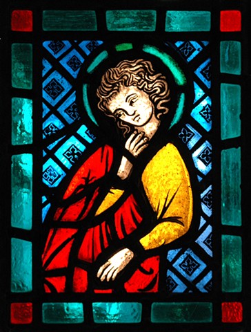 Apostle panel (after 12th century glass design)