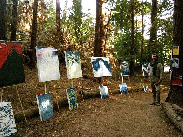 ART IN NATURE:NATURE OF ART FESTIVAL-Redwoods Regional Park, Oakland, CA  