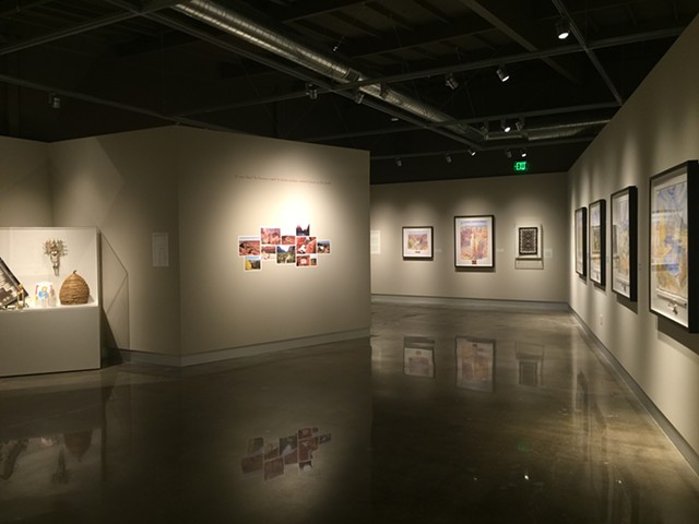 Installed paintings collection for the Tony Foster Art Museum, Palo Alto CA
(c/o Gizmo Inc.)