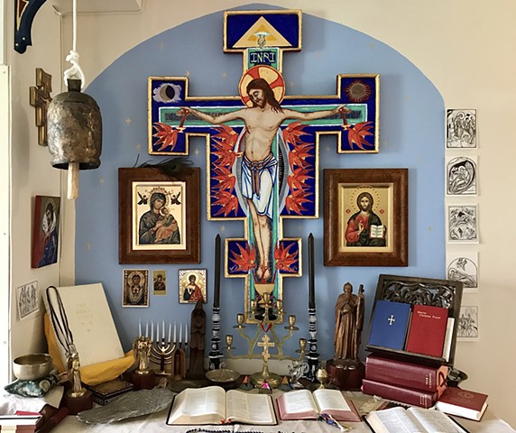 In situ, private prayer shrine