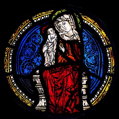 Madonna and Christ child (after a 12th century design)