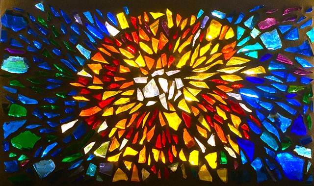 GENESIS glass window