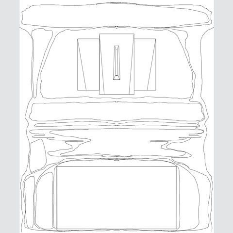 Altar and tabernacle sketch (Digital Drawing 3)