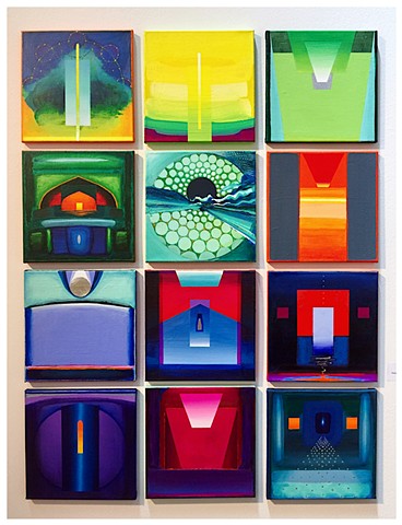 Selection of exhibited Small works from 2016-2018