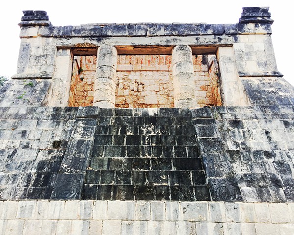 Mayan Temple Architecture, photograph By Justyn Michael Zolli