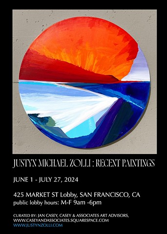 Exhibit: Justyn Michael Zolli at 425 Market Street, downtown San Francisco